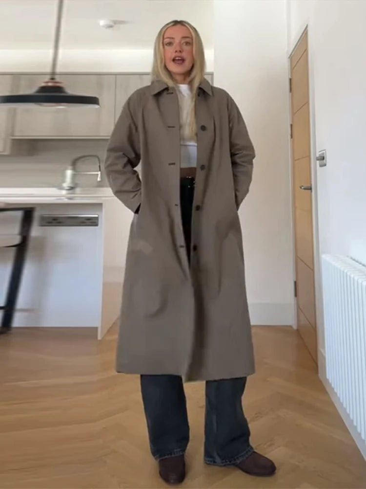 Manteau Réversible Carreaux Fourrure